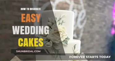 Simple Wedding Cake Decorating Ideas: Quick & Easy Tips