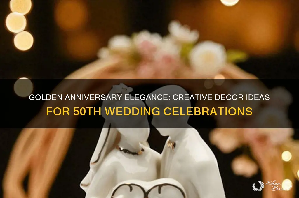 how to decorate for 50th wedding anniversary party