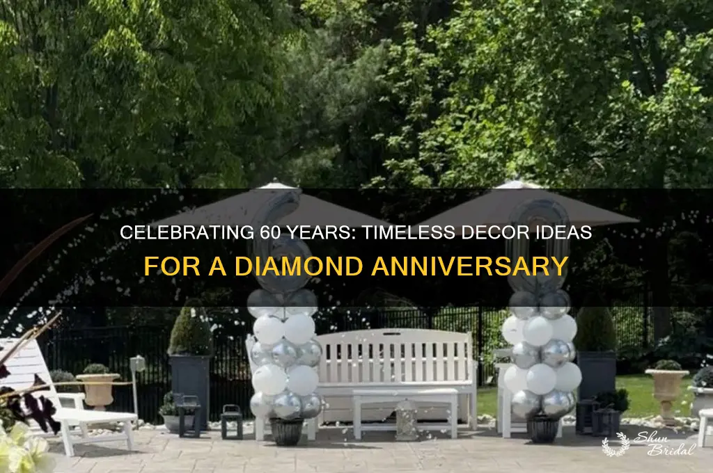how to decorate for 60th wedding anniversary