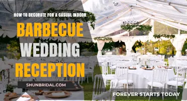 Barbecue Bliss: Decorating Your Indoor Wedding Reception
