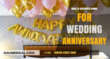Romantic Home Decor Ideas for a Memorable Wedding Anniversary Celebration
