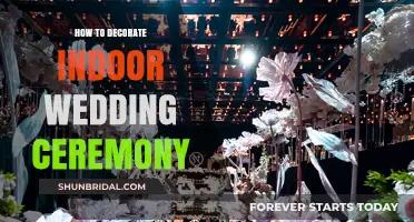 Elegant Indoor Wedding Decor: Creative Ideas for a Magical Ceremony