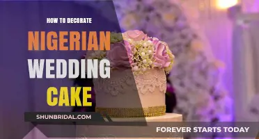 Elegant Nigerian Wedding Cake Decorating Ideas: A Cultural Fusion