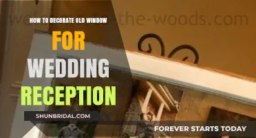 Vintage Window Decor for Your Dream Wedding Reception