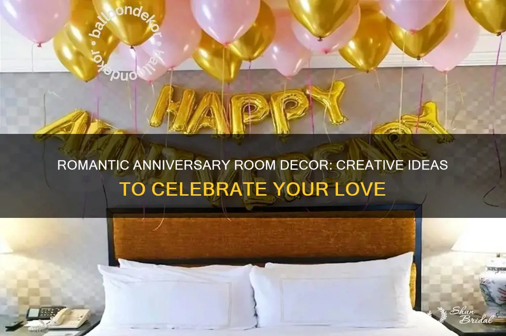 how to decorate room for wedding anniversary