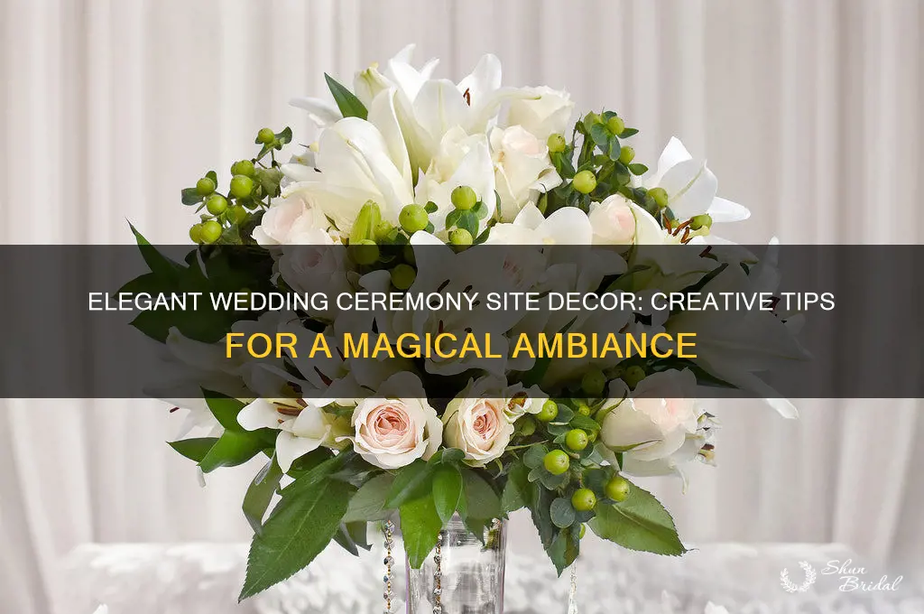 how to decorate wedding ceremony cite