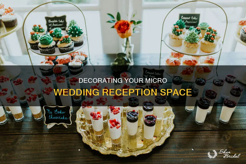 how to decorate your wedding reception space micro wedding