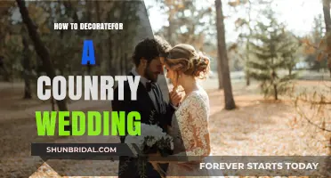 Rustic Charm: Country Wedding Decor Ideas for a Dreamy Celebration