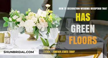 Green Floors, Grand Reception: Decorating Your Dream Wedding