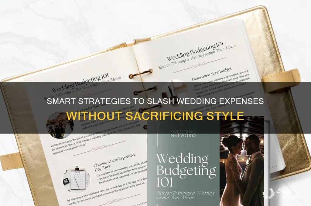 how to decrease wedding cost