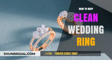 Sparkle and Shine: Deep Clean Your Wedding Ring