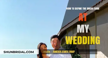 Setting the Dress Code for Your Wedding: A Guide