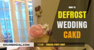 Defrosting Your Wedding Cake: A Step-by-Step Guide to Perfection