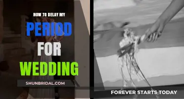 Delaying Your Period for Your Wedding: Safe and Effective Methods