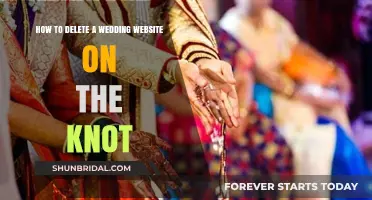 How to Delete Your Wedding Website on The Knot: A Step-by-Step Guide