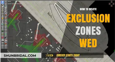 Efficiently Removing Exclusion Zones from Your WED Setup: A Guide