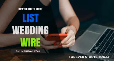 Efficiently Remove Guests from Your WeddingWire List: A Step-by-Step Guide