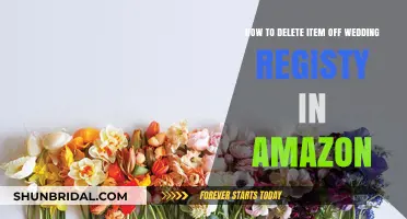 How to Easily Remove Items from Your Amazon Wedding Registry