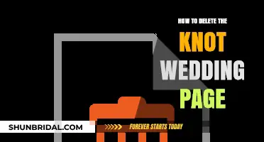 How to Delete Your Knot Wedding Page: A Step-by-Step Guide