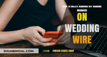 How to Remove Vendors from WeddingWire's Vending Manager Easily