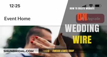 How to Delete Your Wedding Website on WeddingWire: A Step-by-Step Guide