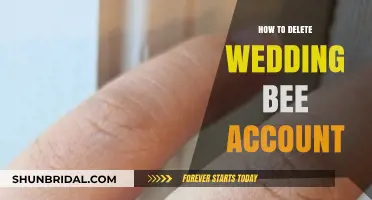 How to Delete Your Wedding Bee Account: A Step-by-Step Guide