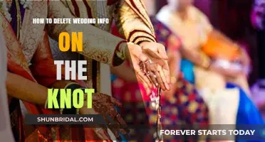 Erasing Your Wedding Details: A Step-by-Step Guide to Removing Info from The Knot