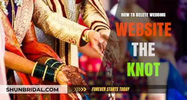 How to Delete Your Wedding Website on The Knot: A Step-by-Step Guide