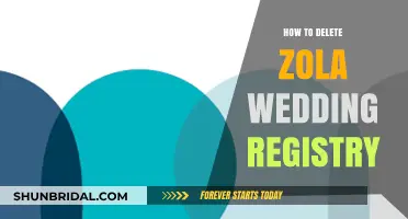 Easy Steps to Delete Your Zola Wedding Registry