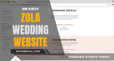 Deleting Zola Wedding Website: A Step-by-Step Guide