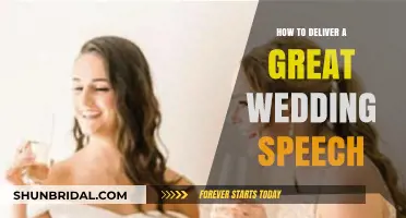 Mastering the Art of a Memorable Wedding Speech: Tips and Tricks
