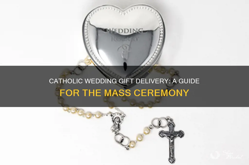 how to deliver the gifts at catholic wedding mass