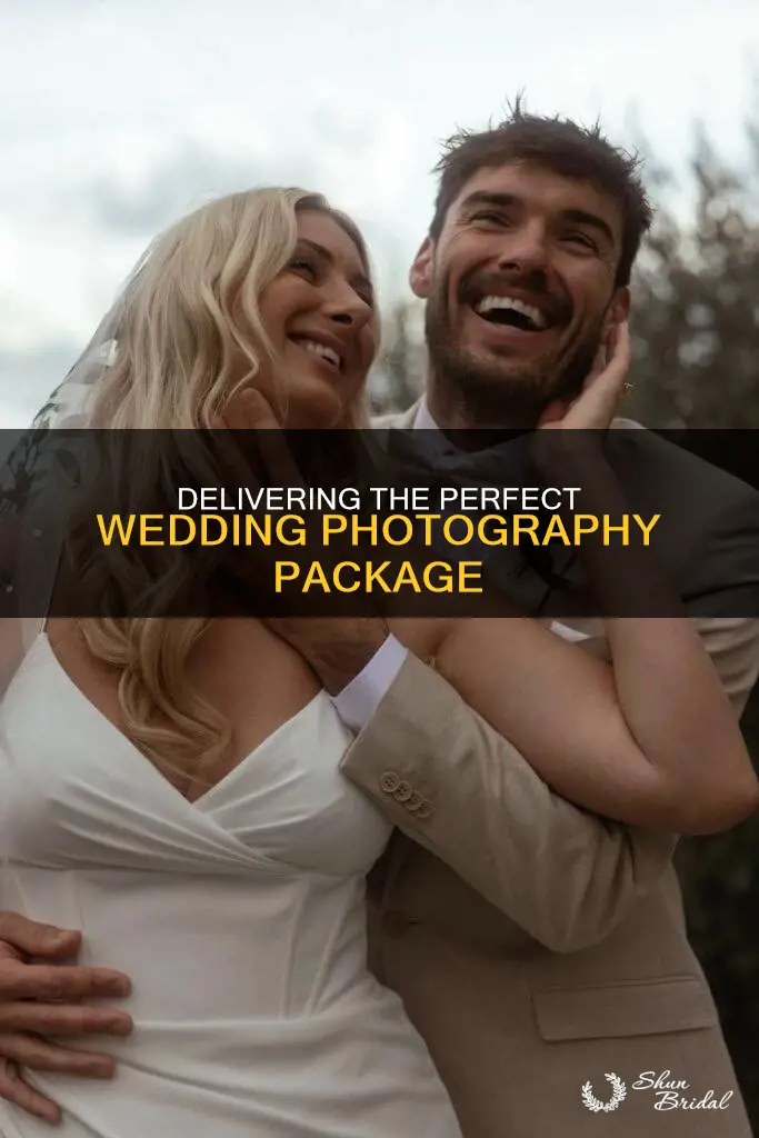 how to deliver wedding photography package