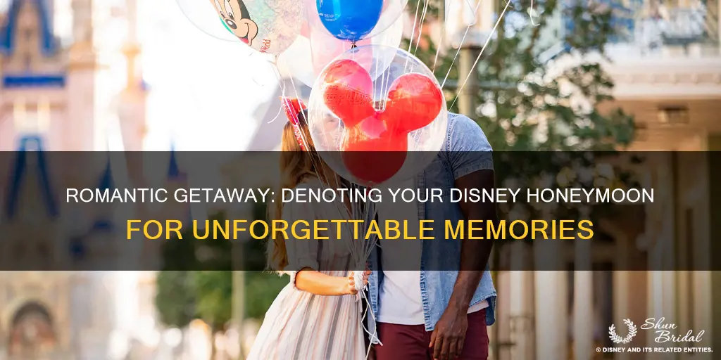 how to denote honeymoon on disney reservations