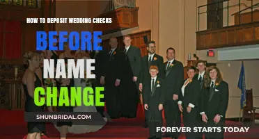 Depositing Wedding Checks Before Your Name Change: A Simple Guide