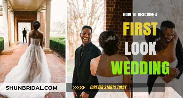 Capturing the Magic: Describing Your Emotional First Look Wedding Moment