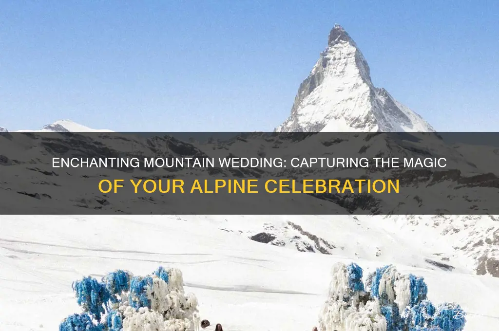 how to describe a mountian wedding