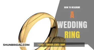 The Perfect Wedding Ring: A Guide to Choosing and Describing