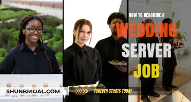 Mastering the Art of Wedding Service: A Server's Guide