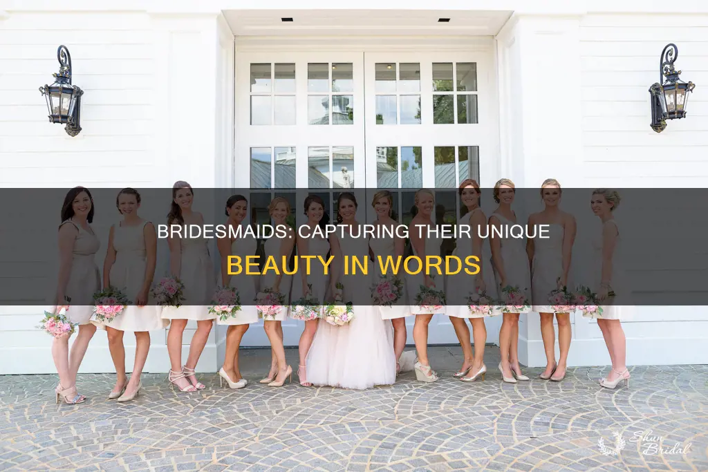 how to describe bridesmaids