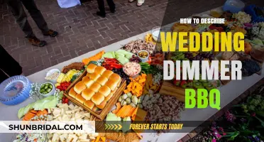 Elegant Wedding Dimmer BBQ: Tips for Describing the Perfect Celebration