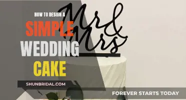 Designing a Simple Wedding Cake: A Step-by-Step Guide