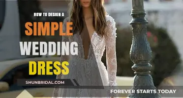 Designing a Simple Wedding Dress: A Guide