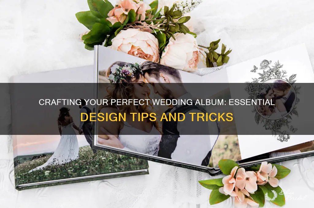 how to design a wedding album tips