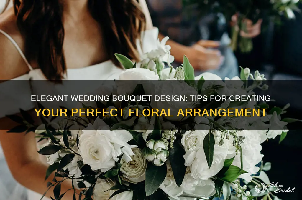 how to design a wedding bouquet