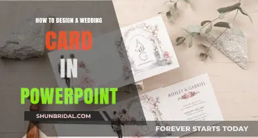Creative Wedding Card Design: A Step-by-Step PowerPoint Guide