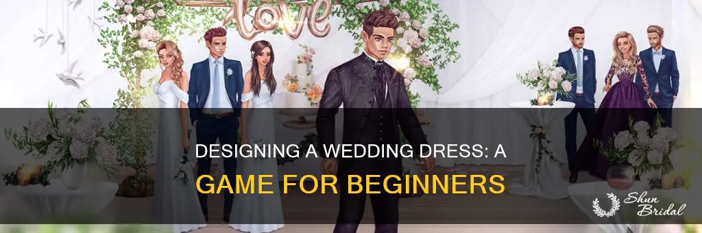 how to design a wedding dress game