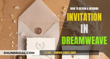 Designing Wedding Invitations with Dreamweaver: A Beginner's Guide