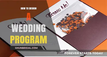 Crafting the Perfect Wedding Program: A Step-by-Step Design Guide