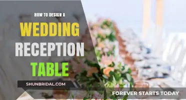 Designing a Wedding Reception Table: A Guide